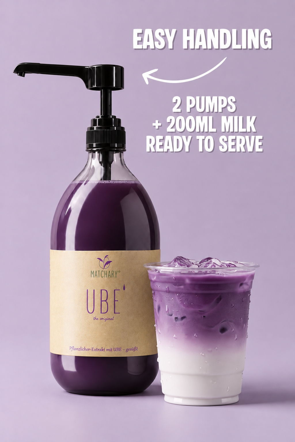 Matchary UBE (1,0 Liter)